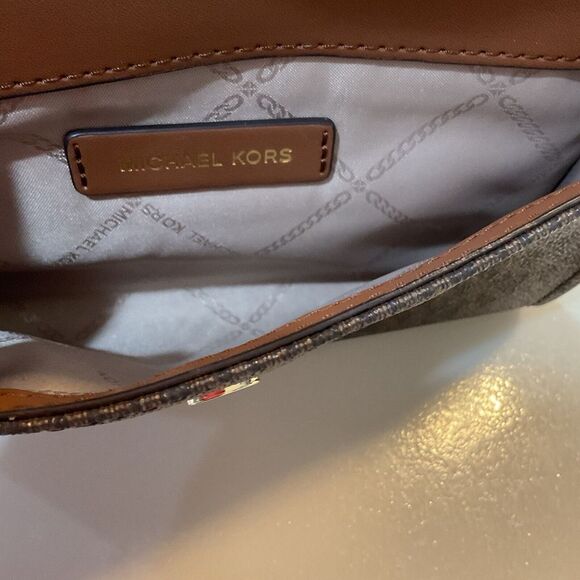 Michael Kors Maisie Large Pebbled Leather 3-in-1 Tote Bag Brown NWT - Picture 8 of 13